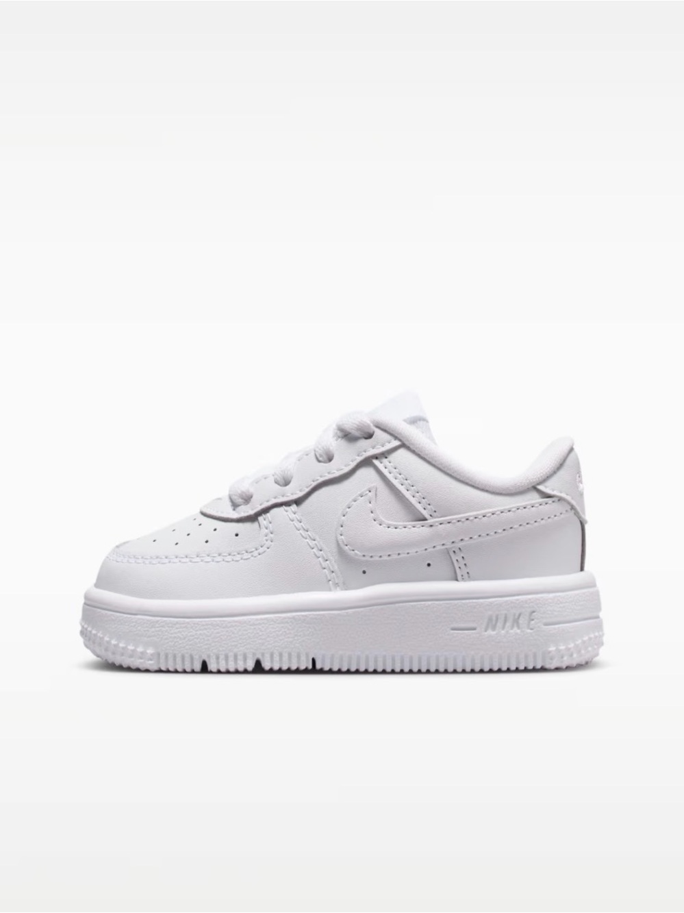 Nike Kids White Low-Top Swoosh Sneakers